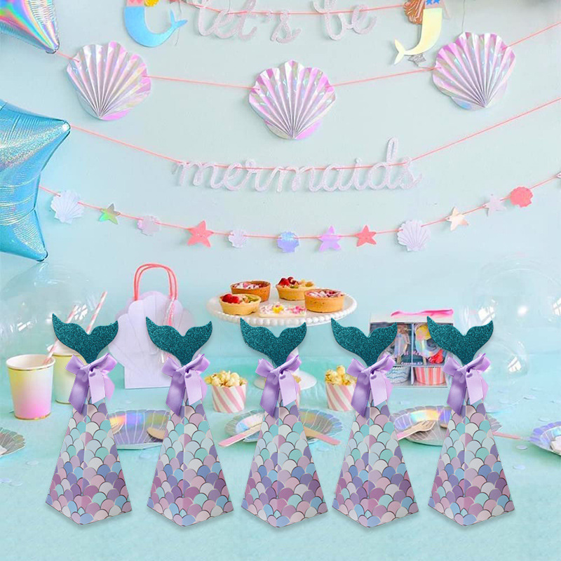 ディズニーの人魚をテーマにしたギフトボックス。テーマパーティ - Event Party Box のレビューと価格