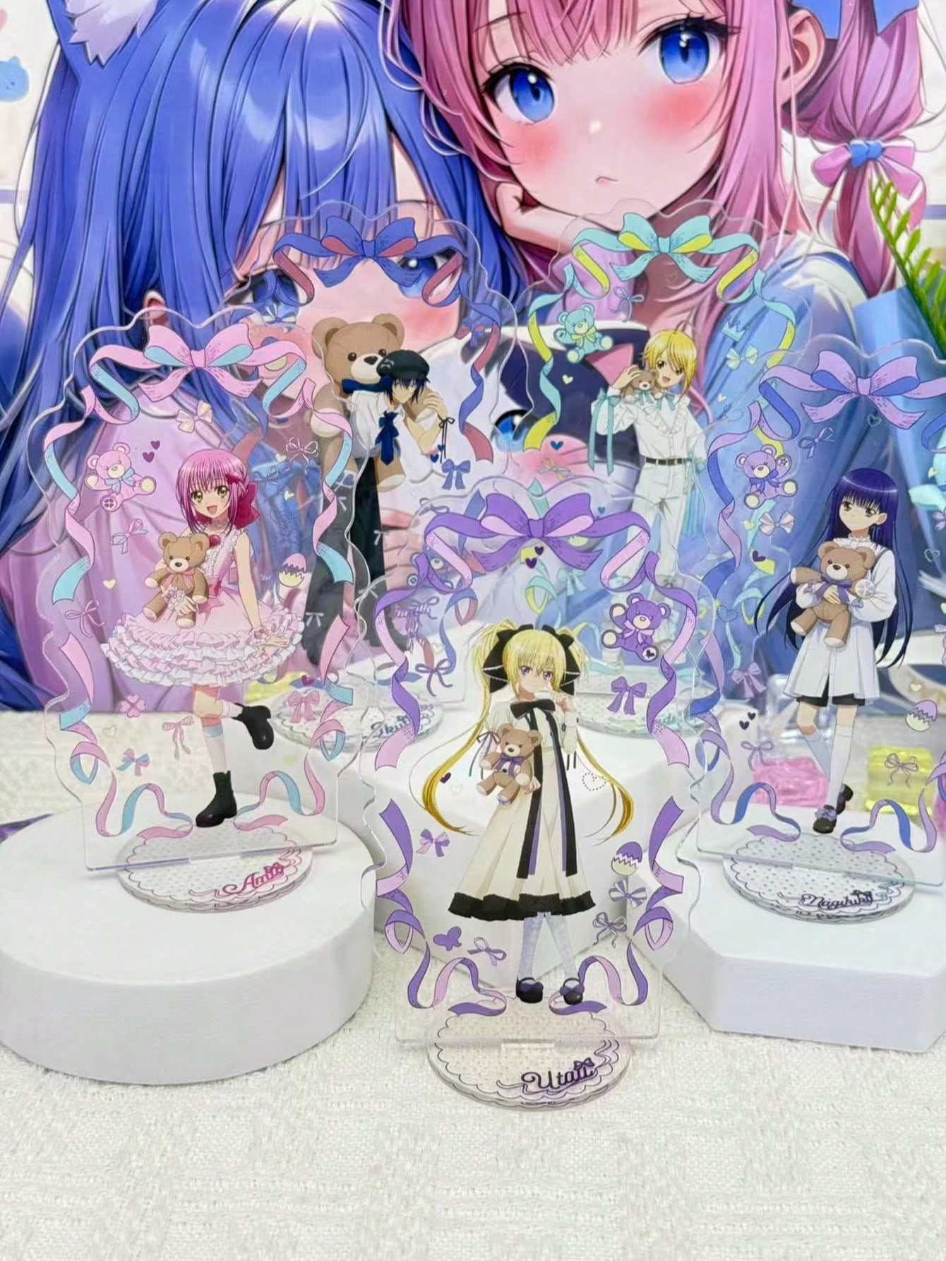 アニメのアクリル製スタンド、かわいいキャラクターのディスプレ - Event Support のレビューと価格