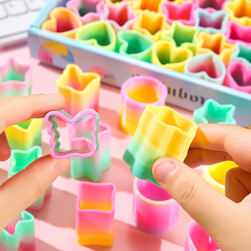 レインボーマジックスプリングスサークルおもちゃ 子供用 柔軟 - Event Party のレビューと価格